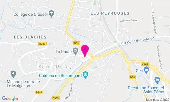 Localisation Beatrice Juge