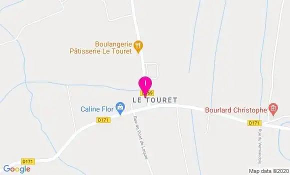 Localisation Marie Claude Lejeune