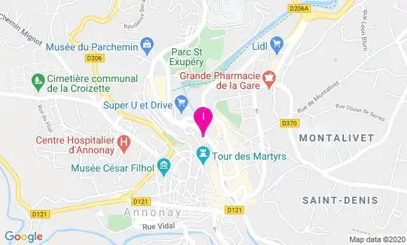 Localisation Patricia Reynaud