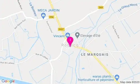 Localisation Carolle Gronowski