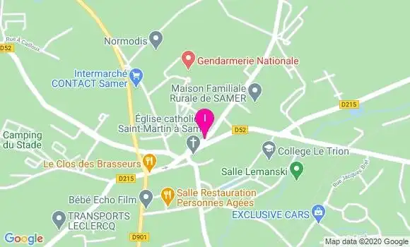Localisation Doriane Dumont