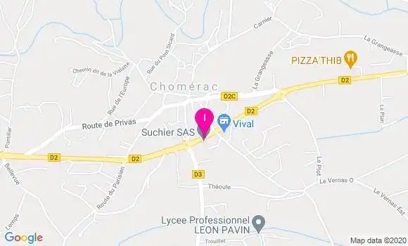 Localisation Celine Chazot