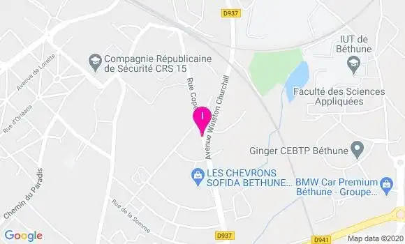 Localisation Nathalie Devermeille