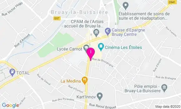 Localisation Charlotte De Smet