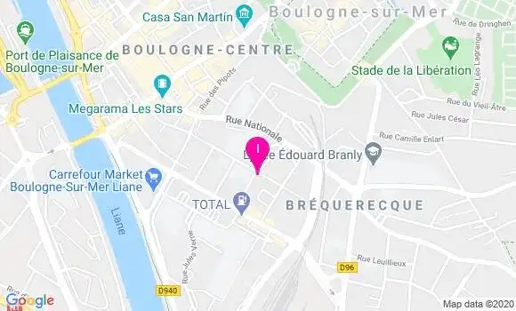 Localisation William Dumoulin