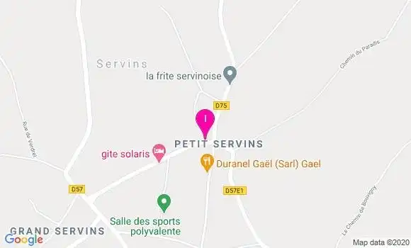 Localisation Sandrine Vermelle