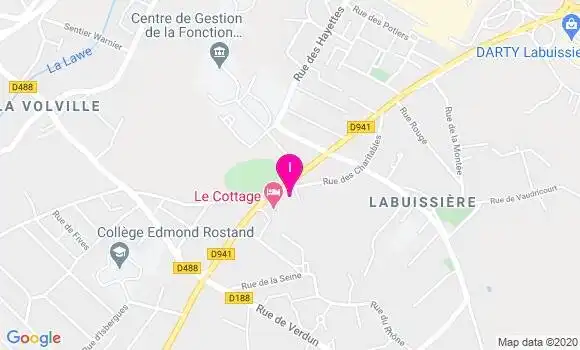 Localisation Sabine Lepilliet