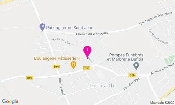 Localisation Caroline Potier