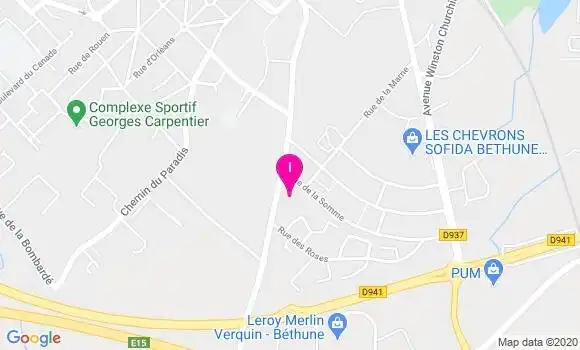 Localisation Sylvie Droque