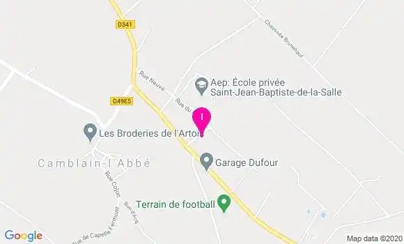 Localisation Marina Devienne Ansart