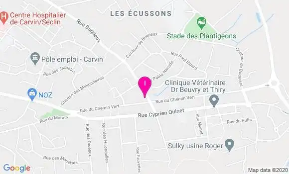 Localisation Arnaud Gardas