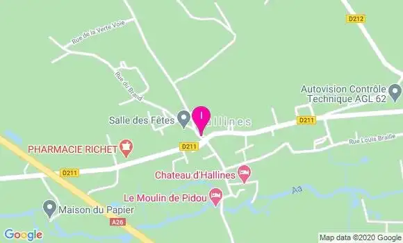 Localisation Valerie Douilly
