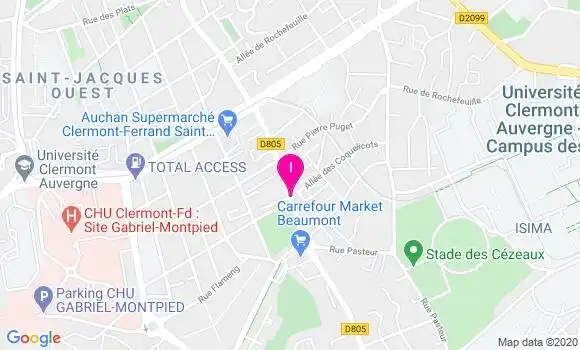 Localisation Yves Desboudard
