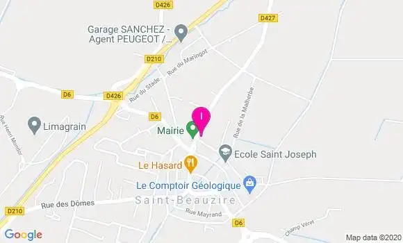 Localisation Catherine Liabeuf Rabanet
