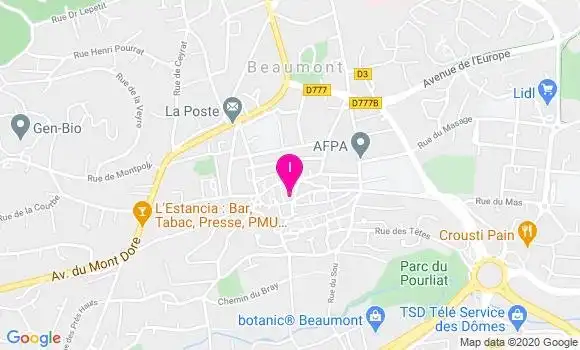 Localisation Agnes Andan