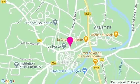 Localisation Catherine Vander Cam