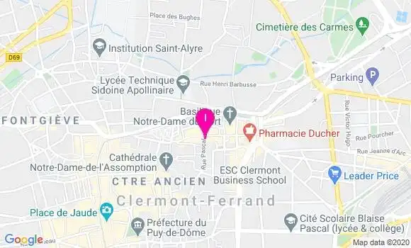 Localisation Corinne Larcher