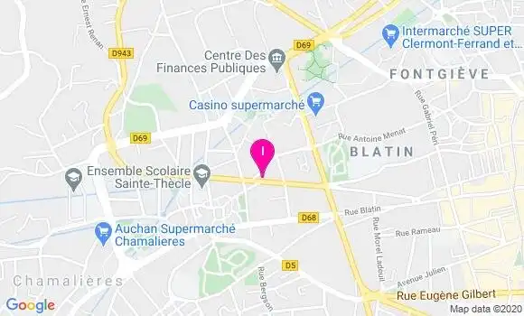 Localisation Charlotte Vignal