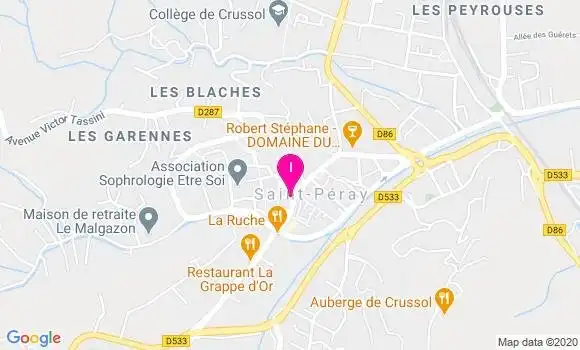 Localisation Geraldine Carle