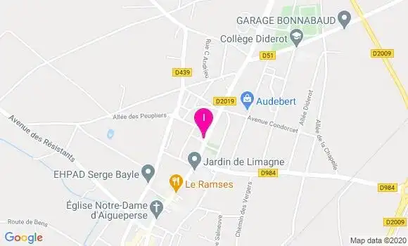 Localisation Carine Degardin