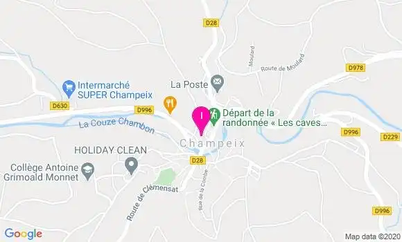 Localisation Pascale Chassang