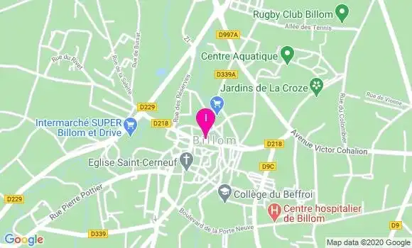 Localisation Brigitte Bernigaud