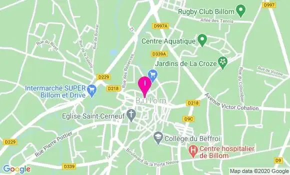 Localisation Sandra Alvergnas Vialatte