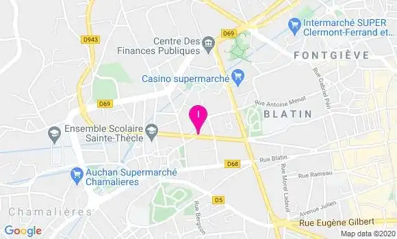 Localisation Carine Blanc