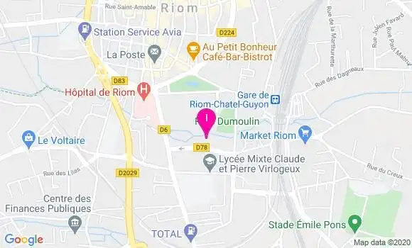Localisation Thierry Brunet