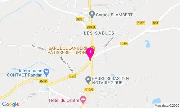 Localisation Delphine Soulier