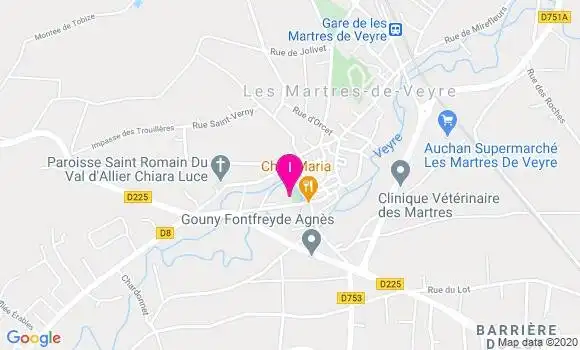 Localisation Sandra Soustelle