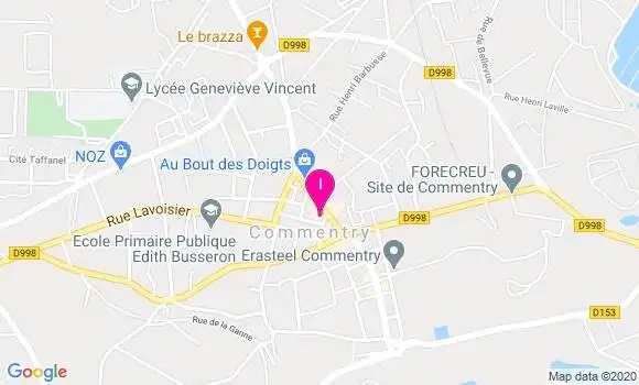 Localisation Nathalie Griffet