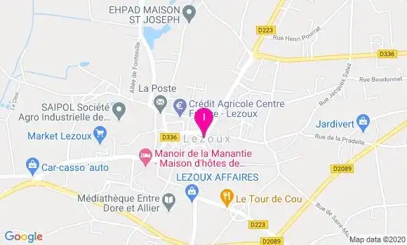 Localisation Stephanie Forestier