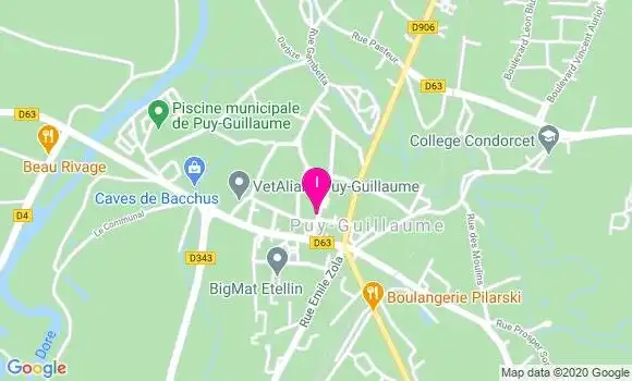 Localisation Nadine Novert