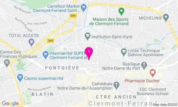 Localisation Valerie Rouvet