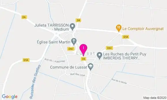 Localisation Virginie Dudebout