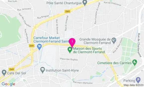 Localisation Bénédicte Boueix