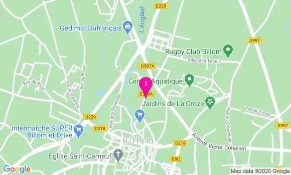 Localisation Virginie Rousset