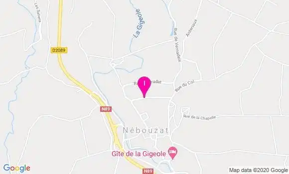Localisation Julie Perrier