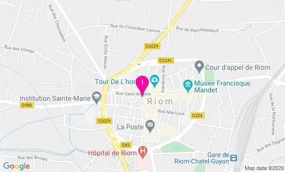 Localisation Irene Dutrieux