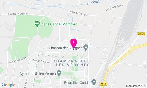 Localisation Claire Videcoq