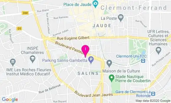 Localisation Sandrine Dutheil