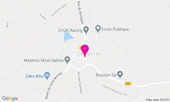 Localisation Angelique Rimoux