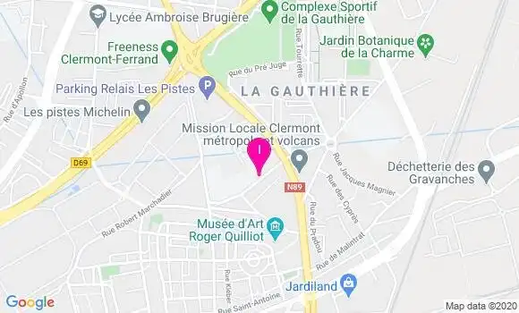 Localisation Pierre Nourrisson