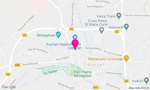 Localisation Nathalie Bromont