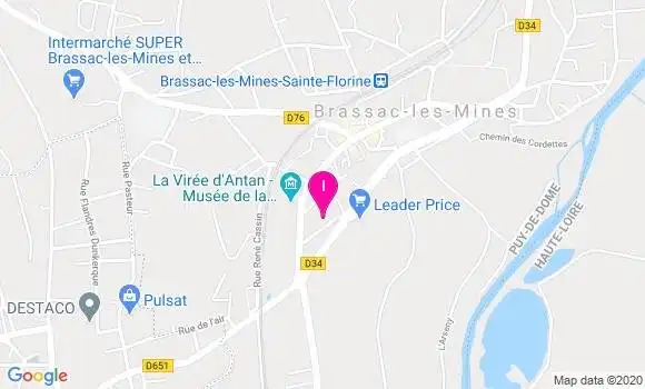 Localisation Brigitte Souchon