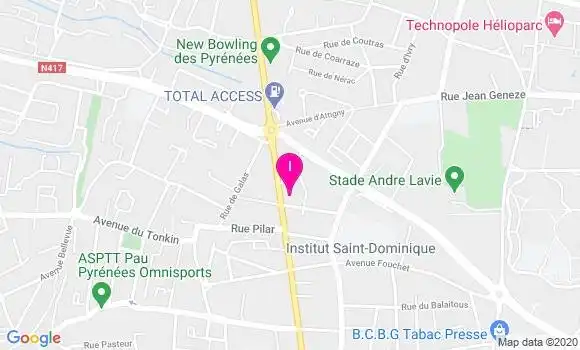 Localisation Karine Adalbert