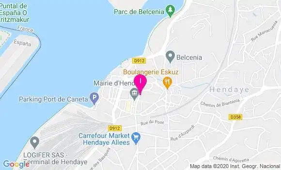 Localisation Marie Pierre Chohobi