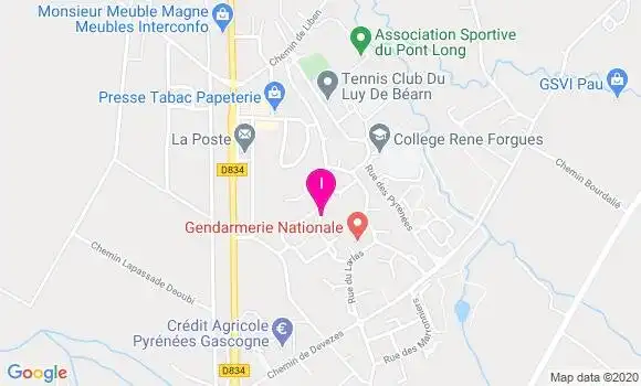 Localisation Elodie Laban Bacque