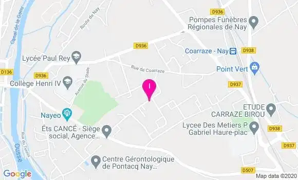 Localisation Floriane Beal Bluteau